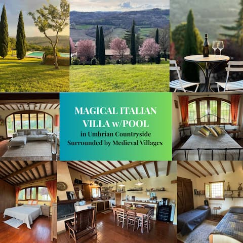 Magical Umbrian Villa with pool!