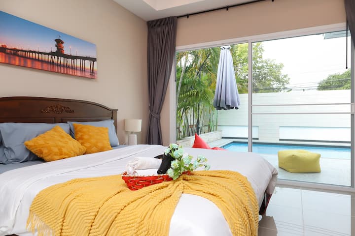 【Cityhouse17】4br Private Pool/free Daily Clean/bbq - Pattaya
