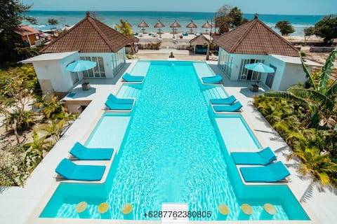 Beachfront villa - 9 Bedrooms - XXL Pool - Seaview