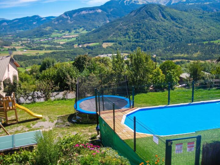 Appartement Selonnet, Piscine - Chabanon
