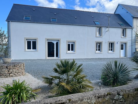 cottage between land and sea