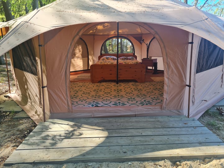 Zelt fr Zwei (18m)bei Cux-Glamping - Zelte zur Miete in Wurster  Nordseekste, Niedersachsen, Deutschland - Airbnb