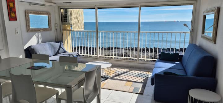 T3 Superbe Vue Mer, Parking, Clim, Wifi - Agde