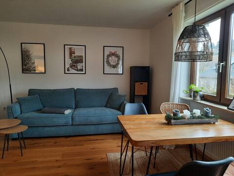 Beautiful apartment at the foot of the Dilsberg Castle Ruins