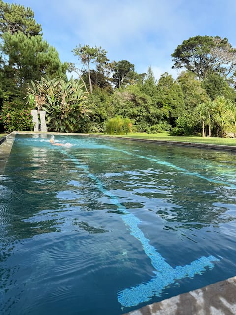 Chic Punta Stay with Saltwater Semi-Olympic Pool