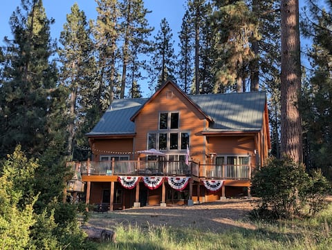 Rcabin on Plumas Pines Golf Course