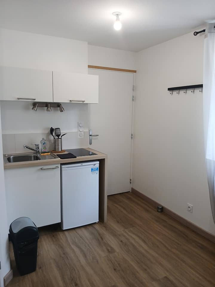 Studio 1/3 En Plein Centre-ville De Lannion - Trégastel
