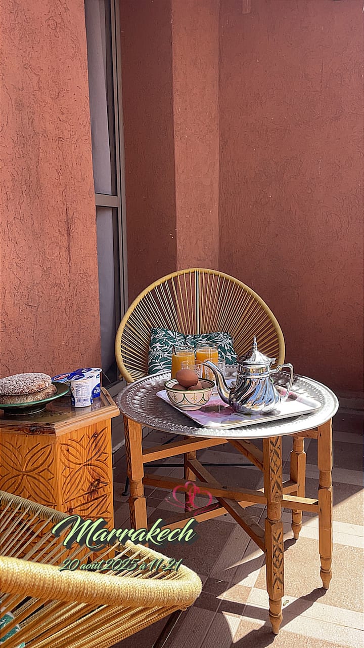 Gueliz - Terrasse Ensoleillée Parking - Carré Eden - Marrakech