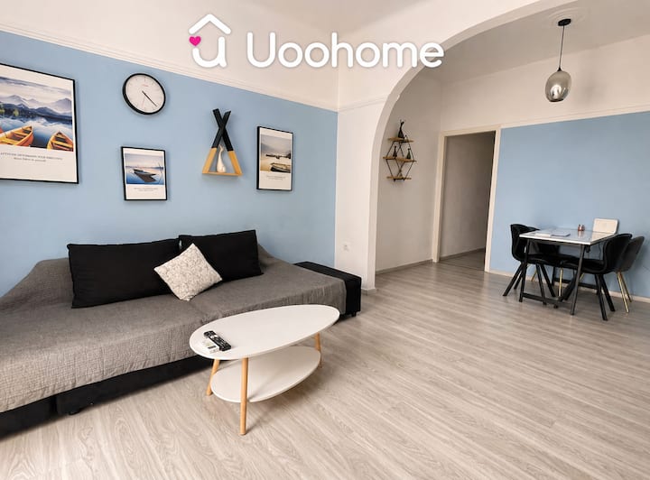 7202 Cozy And Clean Flat Walk 10min To M1 Metro - Atenas
