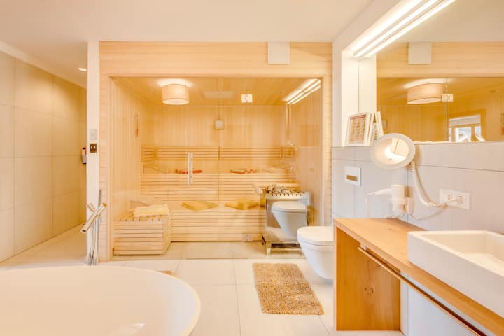 Chalet Bergliebe Seefeld | Private Sauna & Garden