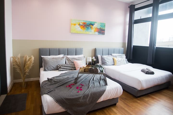 Paradigm Residence 2 Rooms 6 Pax - By The One - Skudai