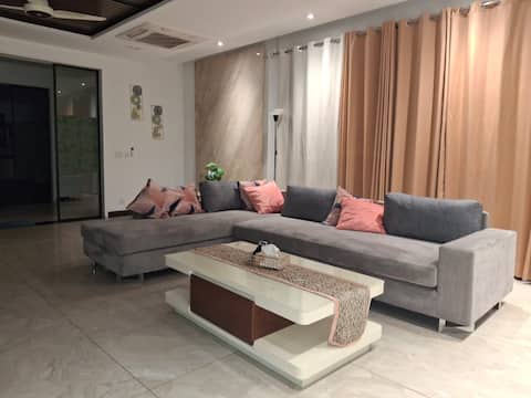 Opulent 3BHK Family Residence | Private 1st Floor