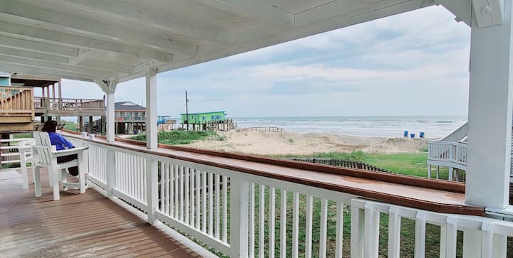 Newly Renovated Oceanview: A Few Steps To Beach - Surfside Beach, TX