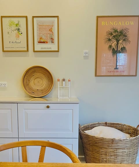 Villa in Copenhagen - beautiful house with herringbone parquet