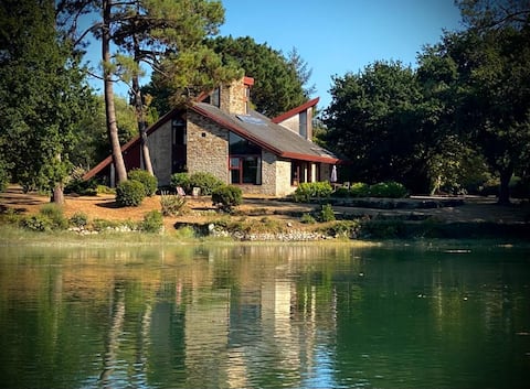 Large waterfront property