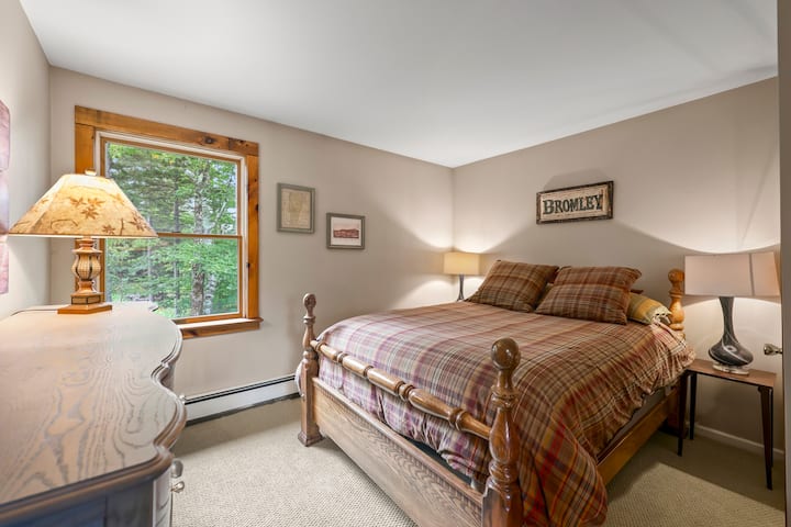 Comfortable Queen Size Bed on Second Floor