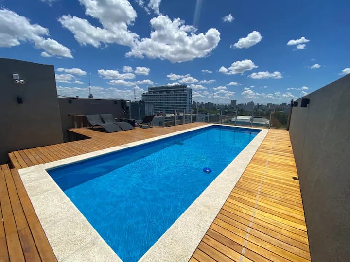 Studio Funcional P/ 3 En Palermo | Con Pileta - Buenos Aires