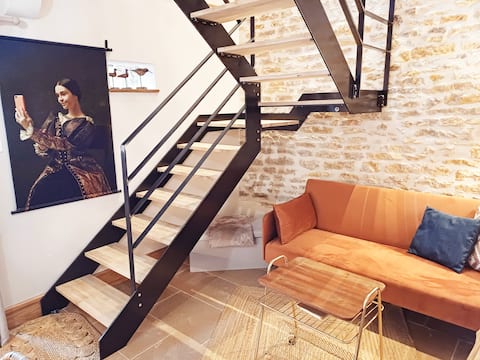 Annonce Airbnb populaire: Charming cozy air-conditioned house à Saône Et Loire