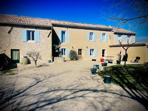 Family stay in a country farmhouse