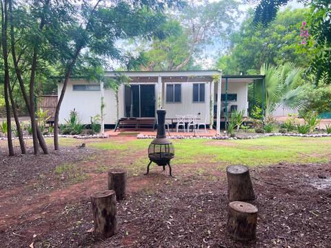 Magic location tucked behind sand dunes