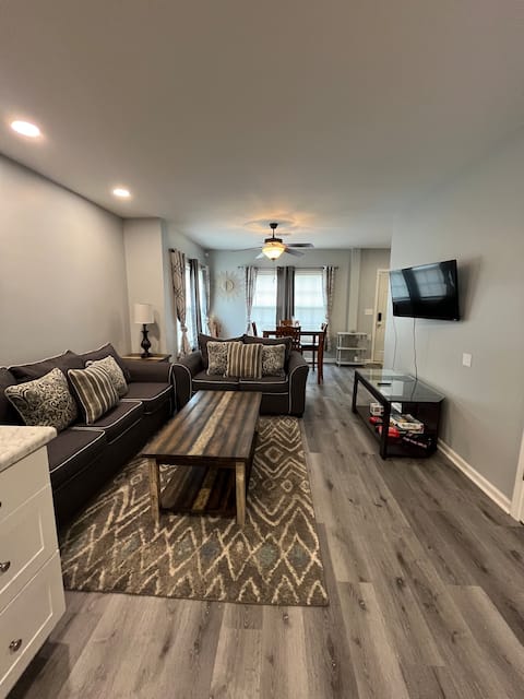 Popular Airbnb listing: Two bedroom basement apartment in Conyers