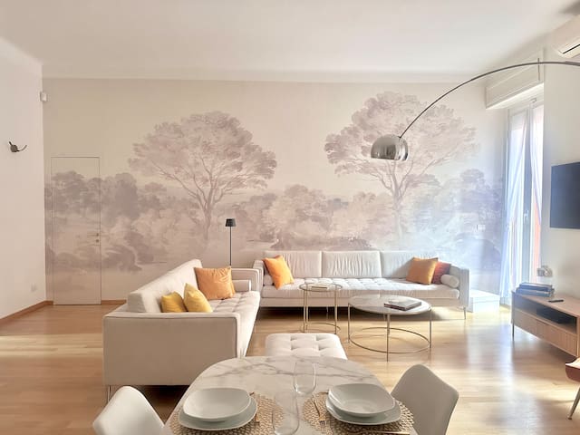 Oasi di design e comfort con terrazza