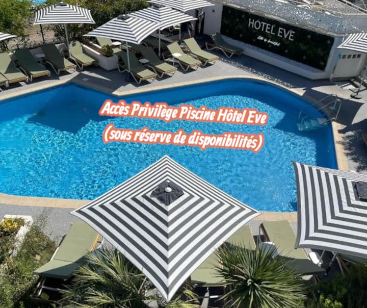 Villa 30, La Palmeraie Au Village Naturiste - Agde