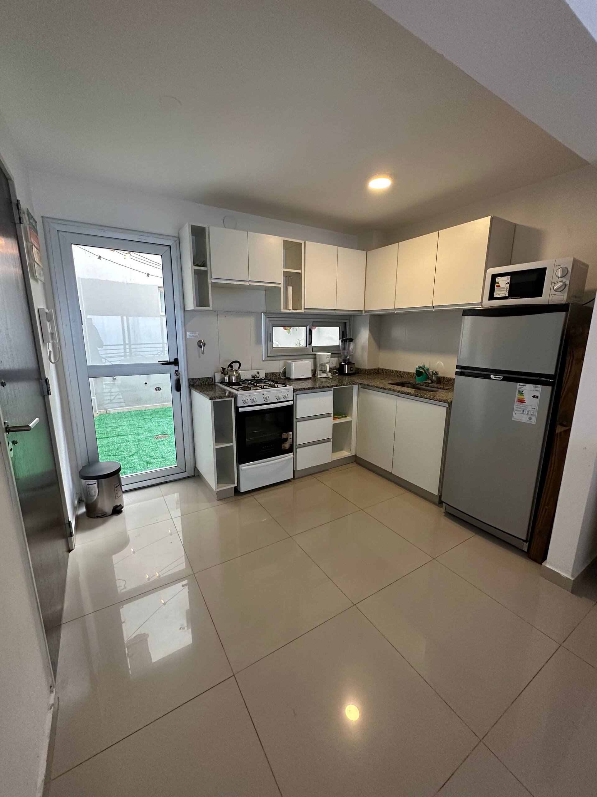 Brand new studio with its own patio and balcony