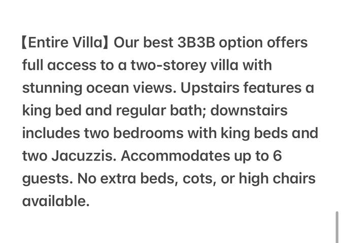 Stunning View Entire Villa【3Beds + 3Bathtubs】 gallery image 3