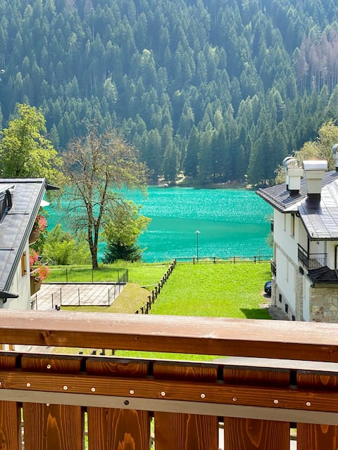 Lake view ground floor apartment