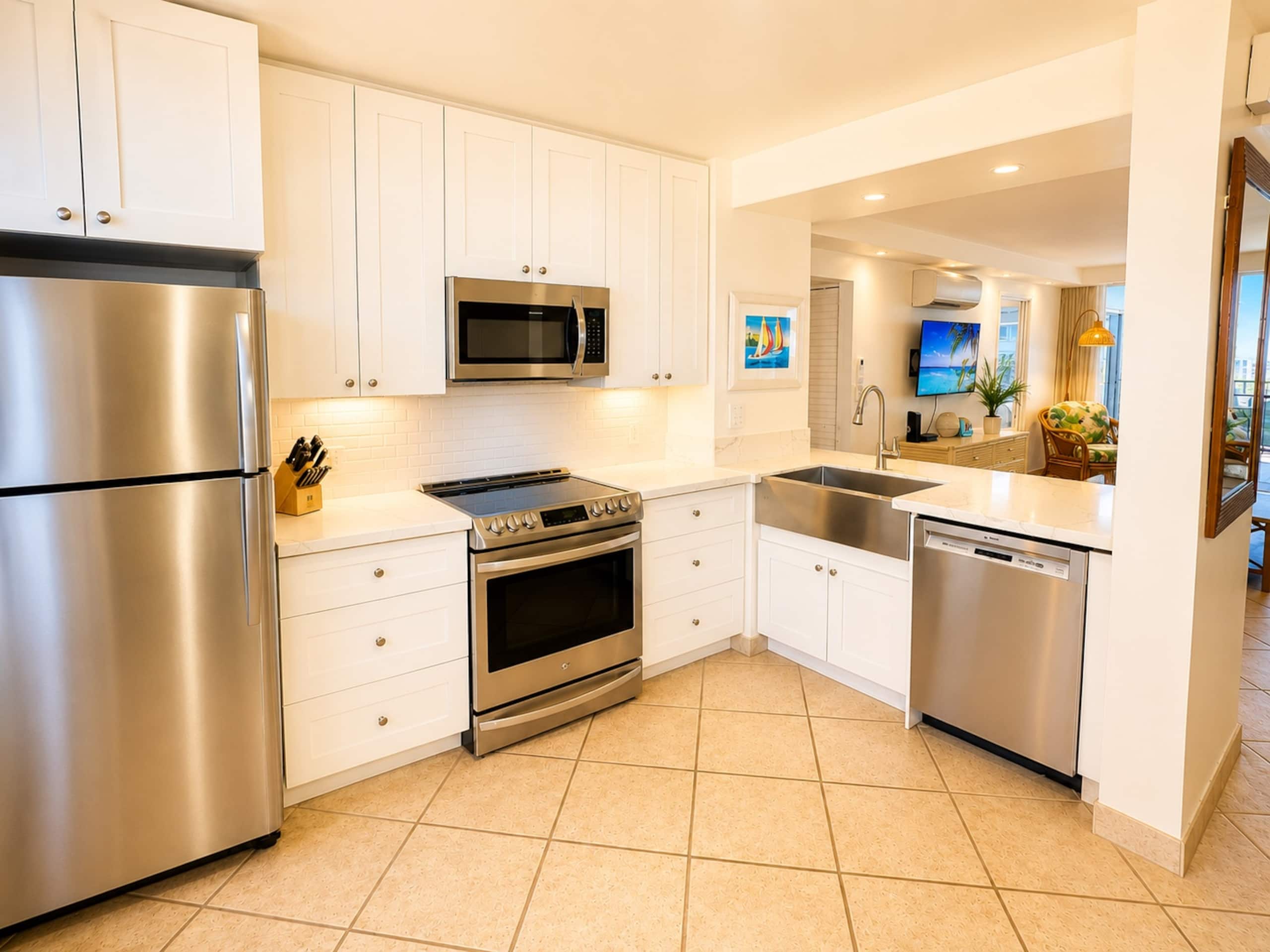 Splendid Partial Oceanview 2Bed 2Bath Remodel - Image 9