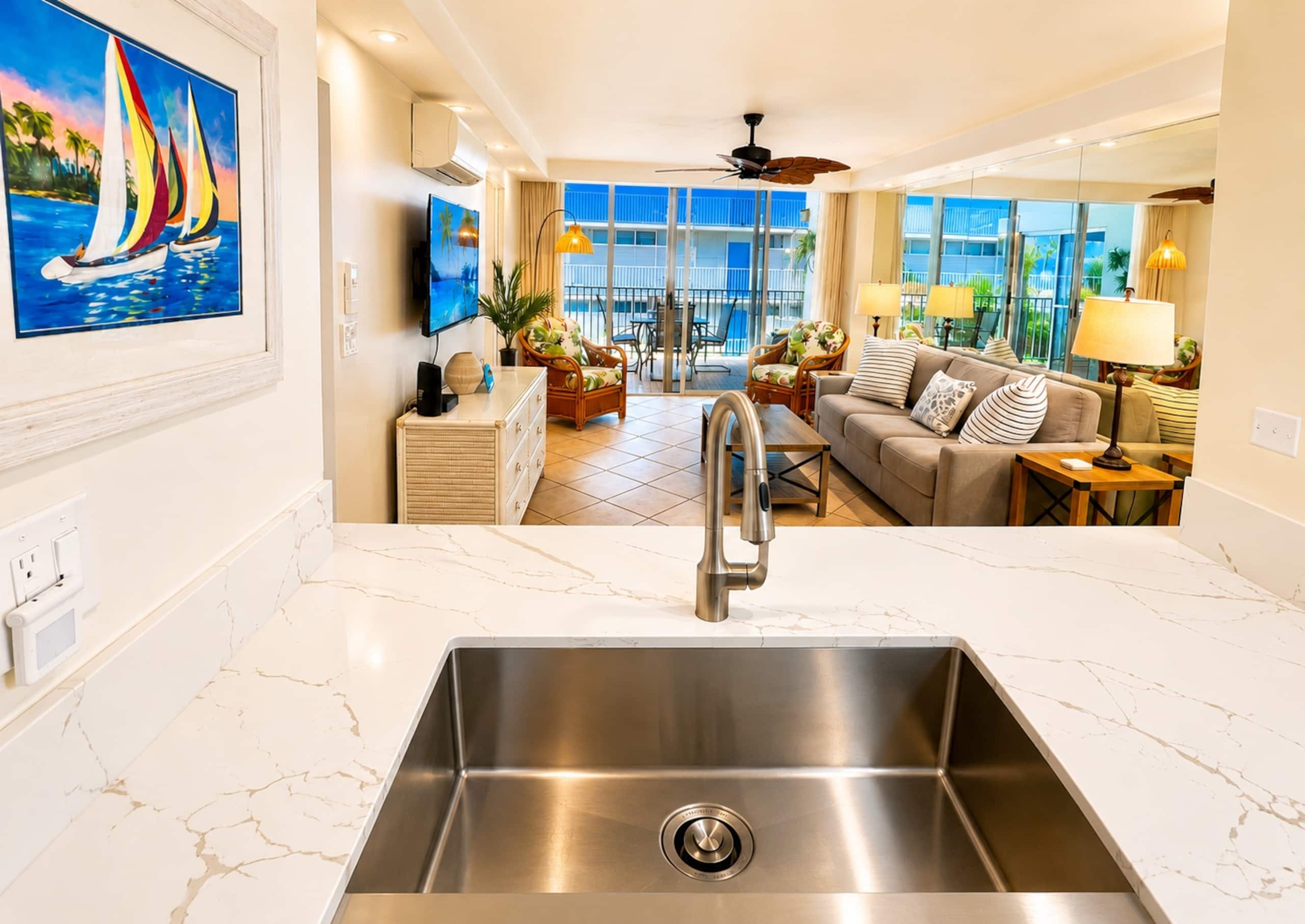 Splendid Partial Oceanview 2Bed 2Bath Remodel - Image 6