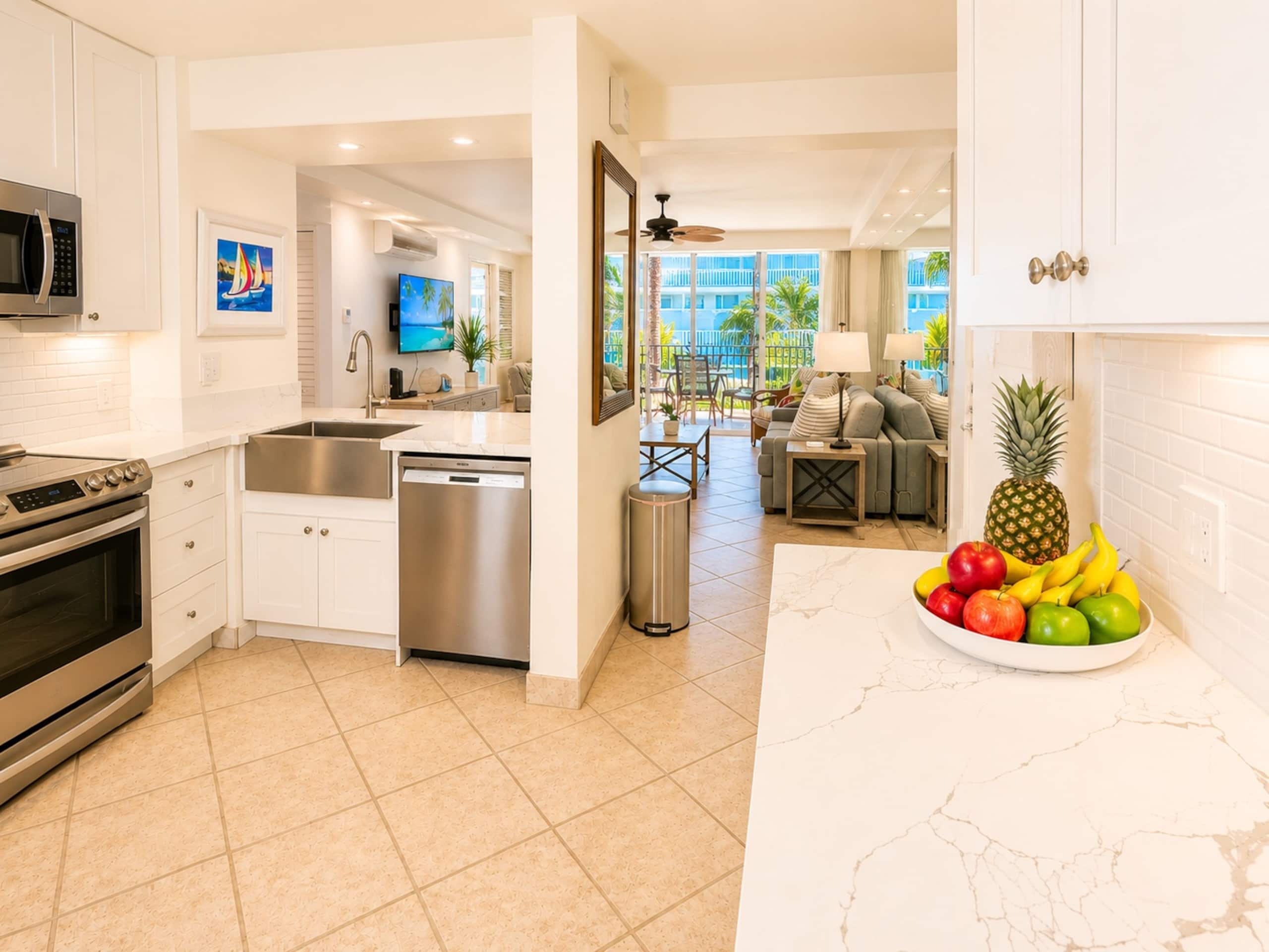 Splendid Partial Oceanview 2Bed 2Bath Remodel - Image 7