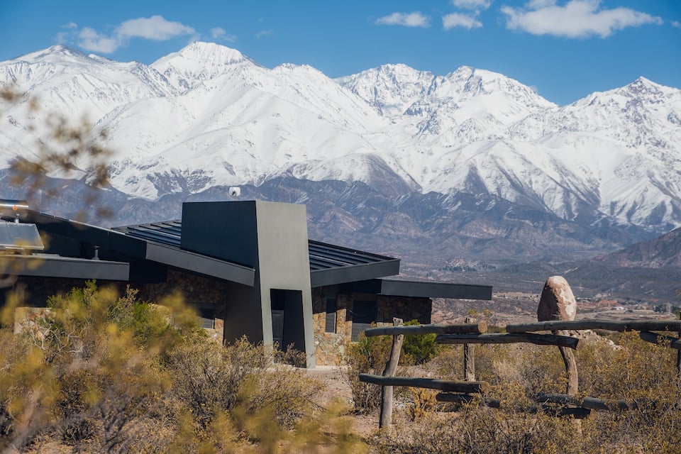 An ecolodge above the Potrerillos reservoir, Potrerillos, Mendoza, Argentina, photo 3 of 10