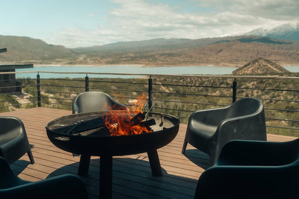 An ecolodge above the Potrerillos reservoir, Potrerillos, Mendoza, Argentina, photo 2 of 10