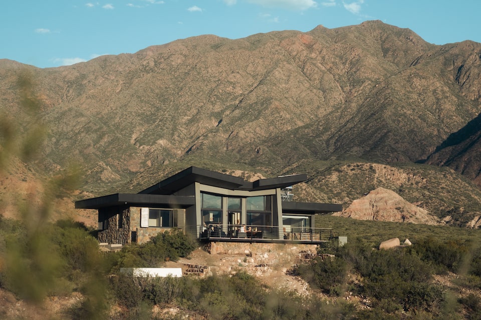 An ecolodge above the Potrerillos reservoir, Potrerillos, Mendoza, Argentina, photo 4 of 10