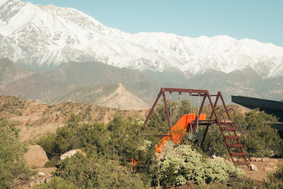 An ecolodge above the Potrerillos reservoir, Potrerillos, Mendoza, Argentina, photo 7 of 10