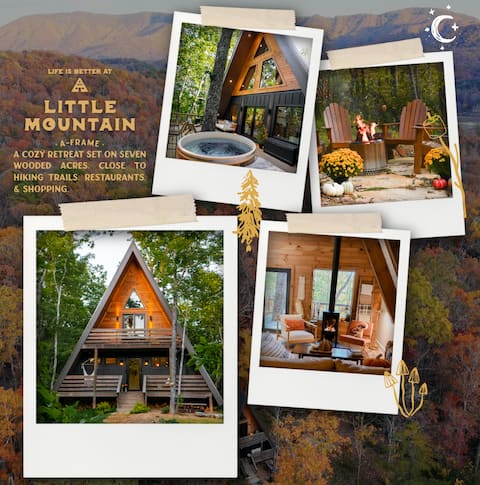 cozy, private retreat w/ hot tub & fireplace