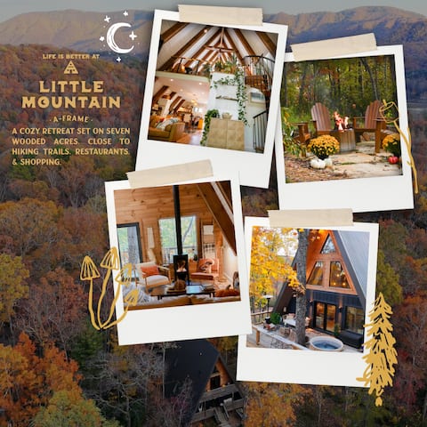 cozy, private retreat w/ hot tub & fireplace