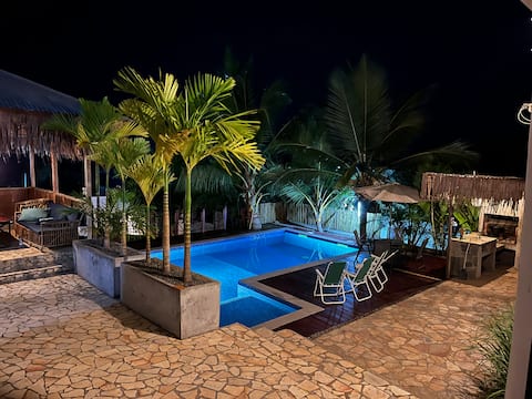 Tropical villa with Atlantic Ocean views