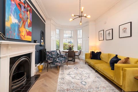 Successful Airbnb property: Elegant Edinburgh house in Fountainbridge & Craiglockhart