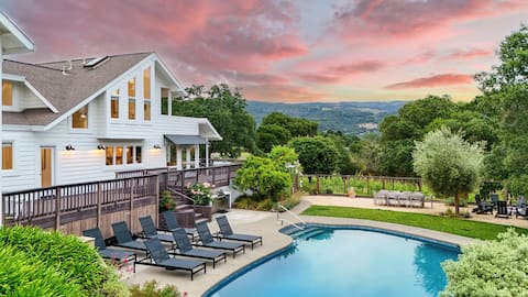 Luxury Vineyard Creek Ranch Sonoma