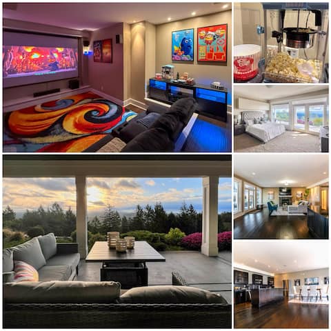 Oriole & Fawn Suite: Unwind with Views & Theatre