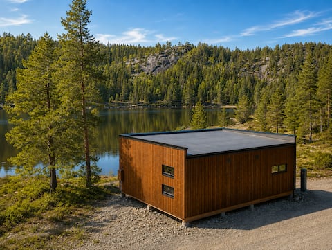 Modern year-round cabin at Bortelid