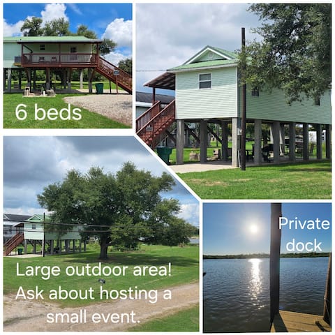 Lafitte Cajun Cottage w/private dock 30min to NOLA