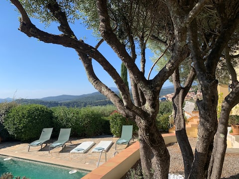 Pierrefeu - Villa with very nice view