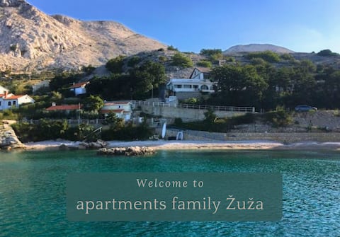 Successful Airbnb property: Apartments Zuza II, Stara Baška in Općina Punat