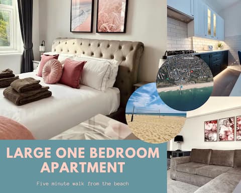 Popular Airbnb listing: The Retreat - Two Mins From Beach - Large Flat in Christchurch