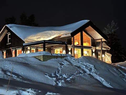 Beautiful Blefjell-High standard cabin with jacuzzi