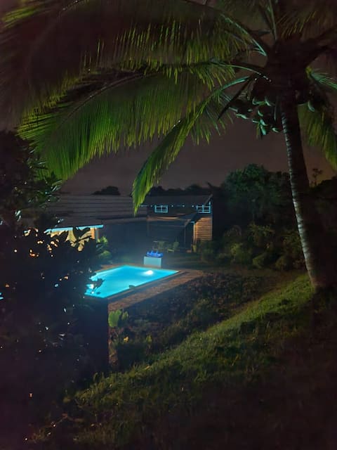 Bungalow with a pool